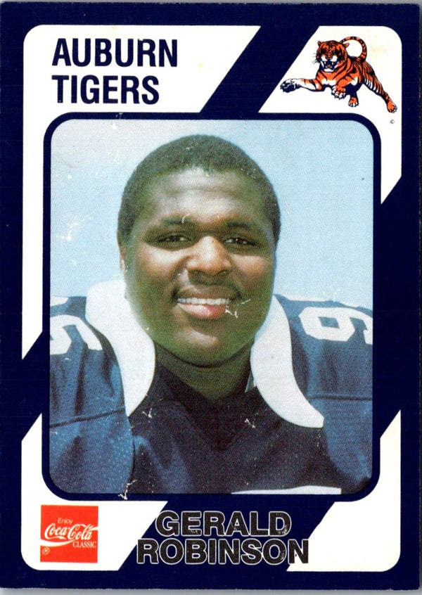 1989 Collegiate Collection Auburn Coke 580 Gerald Robinson #315