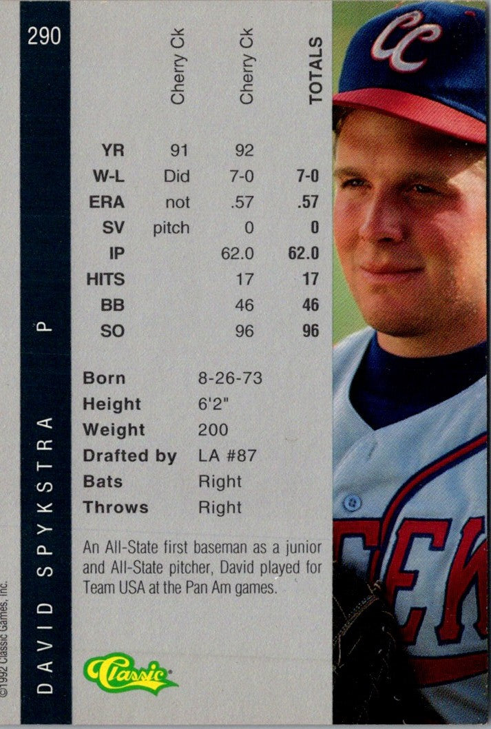 1992 Classic Best Keith Garagozzo