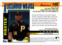 2021 Bowman Heritage Alexander Mojica #195