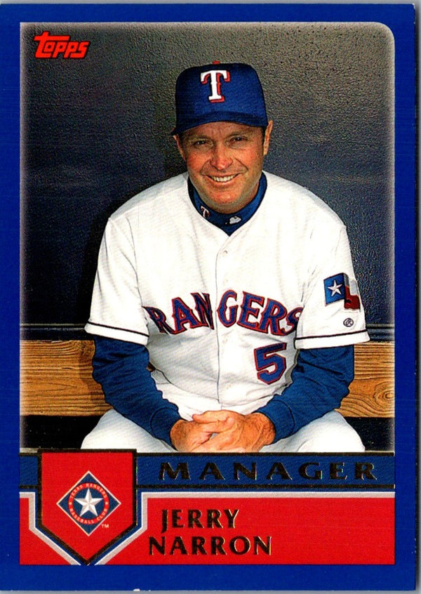 2003 Topps Jerry Narron #290