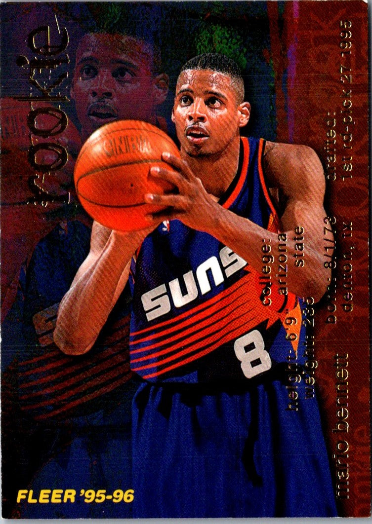 1995 Fleer Mario Bennett