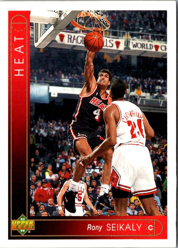 1993 Upper Deck Rony Seikaly #308