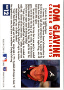 1993 Fleer Tom Glavine Career Highlights Tom Glavine