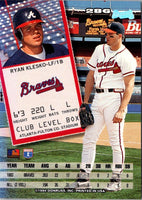 1994 Leaf Ryan Klesko #286