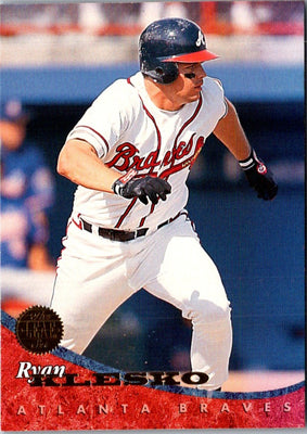 1994 Leaf Ryan Klesko #286