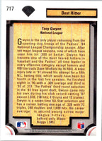1992 Upper Deck Gold Hologram Tony Gwynn #717