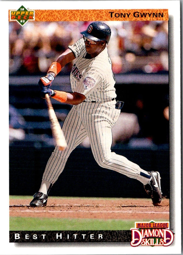 1992 Upper Deck Gold Hologram Tony Gwynn #717