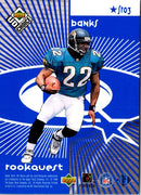 1998 UD Choice StarQuest Barry Sanders/Tavian Banks