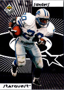 1998 UD Choice StarQuest Barry Sanders/Tavian Banks