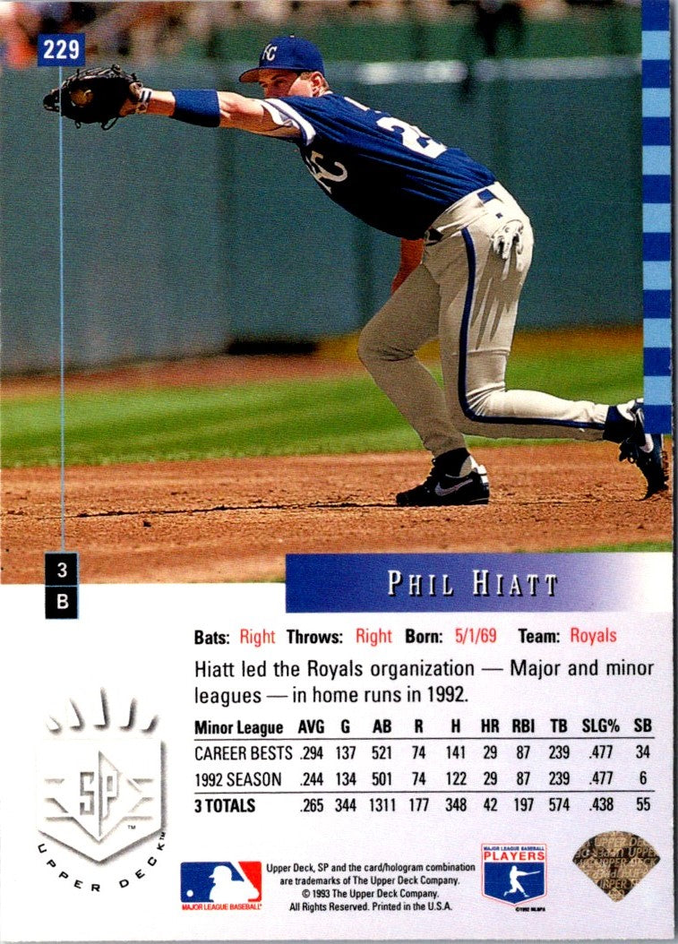 1993 SP Phil Hiatt