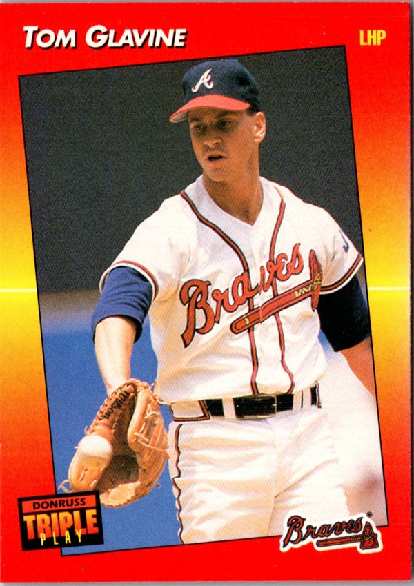 1992 Triple Play Tom Glavine #7