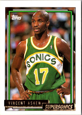 1992 Topps Gold Vincent Askew #251