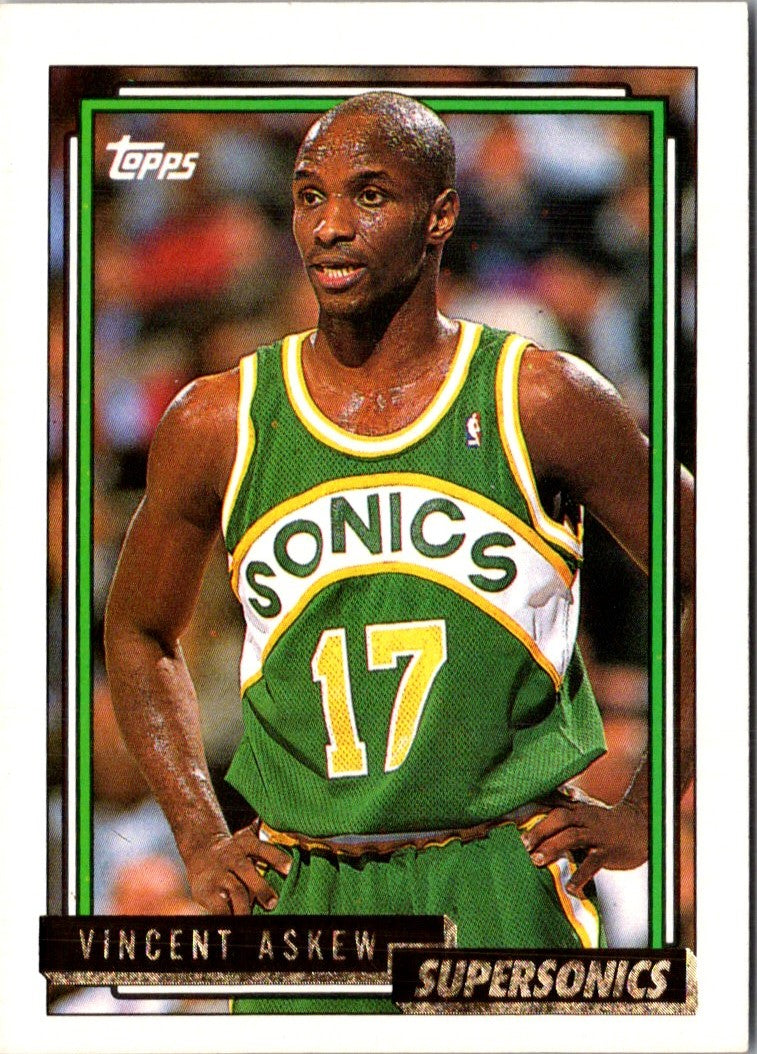 1992 Topps Gold Vincent Askew