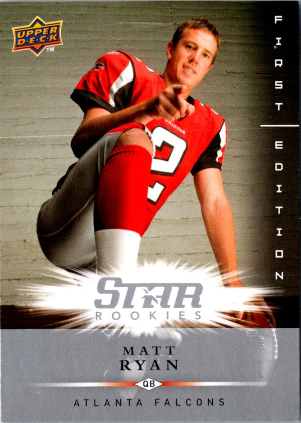 2008 Upper Deck First Edition Matt Ryan #221 Rookie