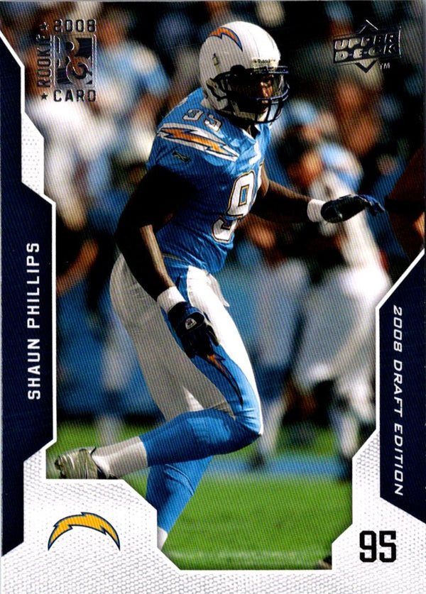 2008 Upper Deck Draft Edition Shaun Phillips #183