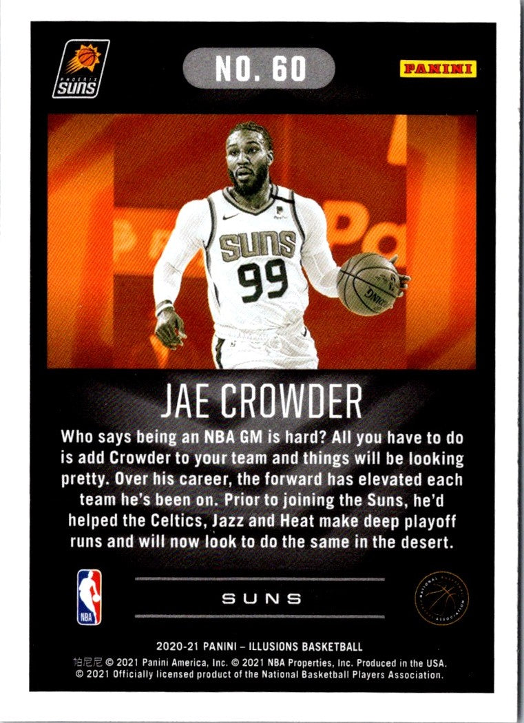 2020 Panini Illusions Asia Red Jae Crowder