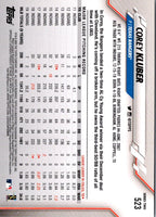 2020 Topps Orange Corey Kluber #523