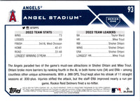 2023 Topps Los Angeles Angels #93