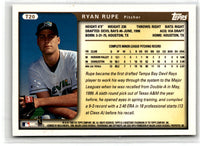 1999 Topps Traded & Rookies Ryan Rupe #T20 Rookie