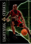 2000 Upper Deck Lightning Strikes Gary Payton