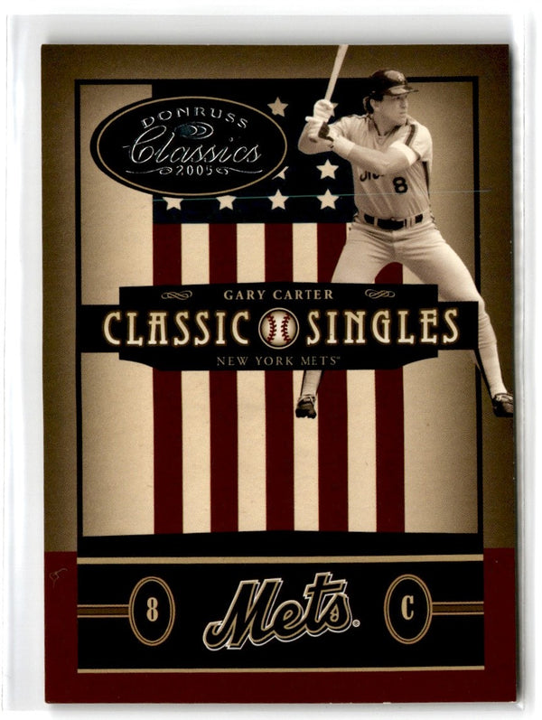 2005 Donruss Classics Classic Singles Gary Carter #CS-18 333/400