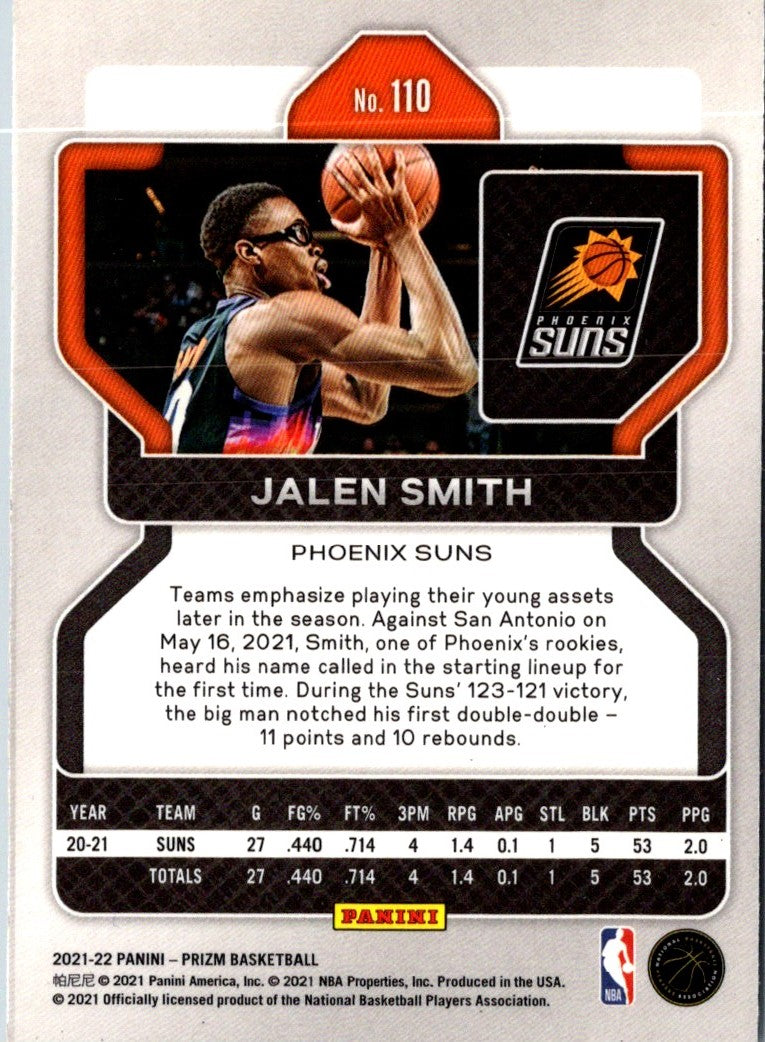 2021 Panini Prizm Jalen Smith