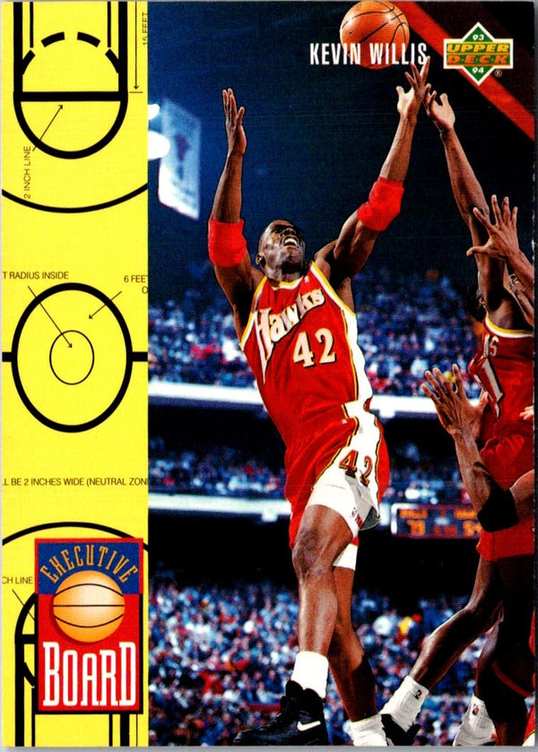 1993 Upper Deck Kevin Willis #424