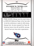 2010 Topps Prime Retail Derrick Morgan