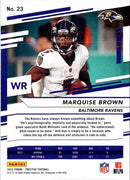2022 Panini Prestige Marquise Brown