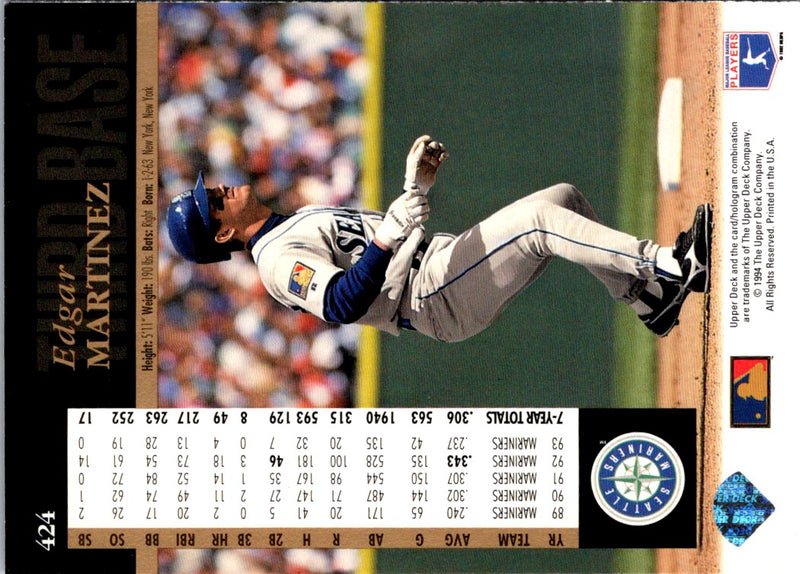 1994 Upper Deck Edgar Martinez