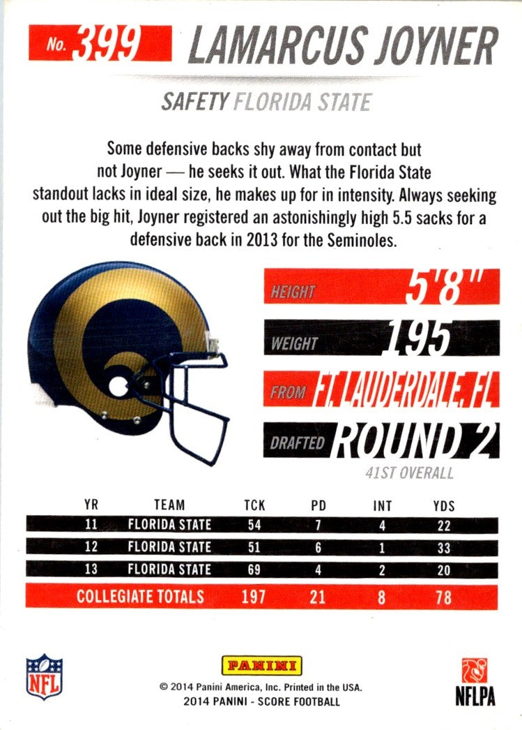 2014 Score Lamarcus Joyner