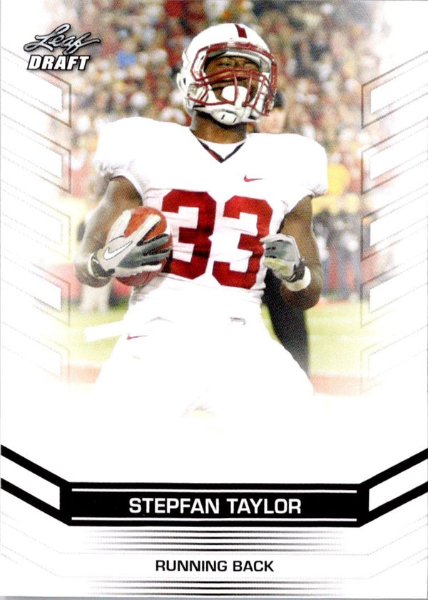 2013 Leaf Draft Stepfan Taylor #67