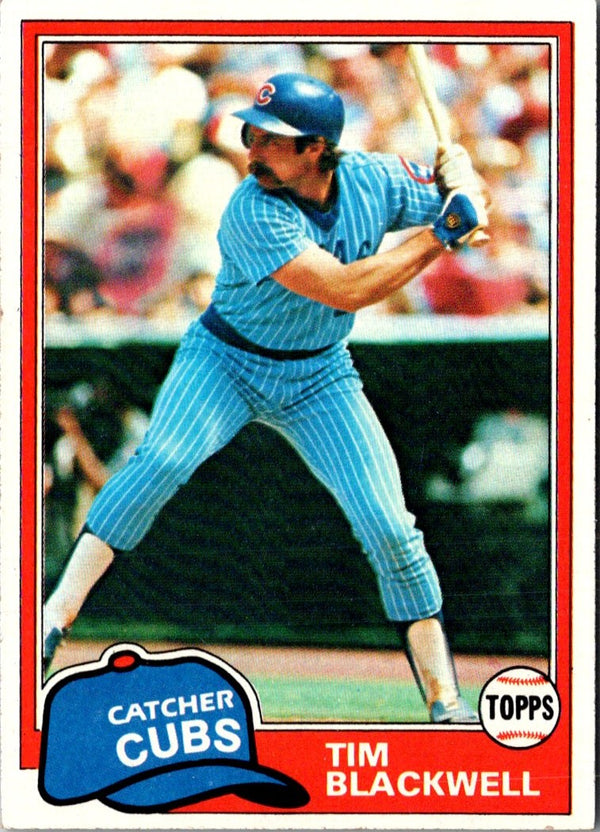 1981 Topps Tim Blackwell #553