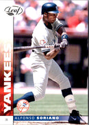 2002 Leaf Press Proofs Alfonso Soriano