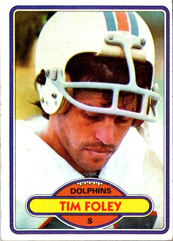 1980 Topps Tim Foley #221