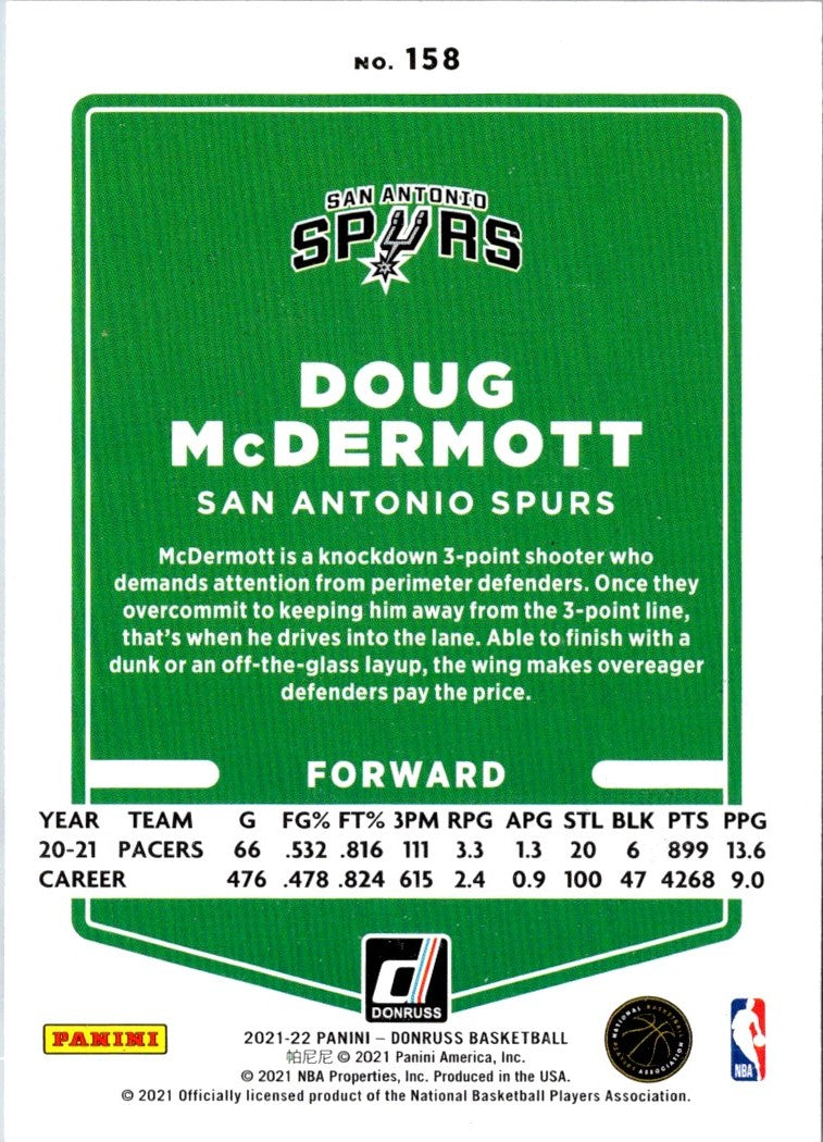 2021 Donruss Doug McDermott