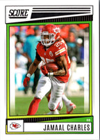 2022 Score Jamaal Charles #122