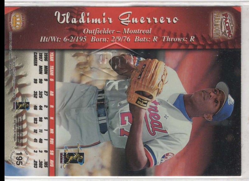 1998 Pacific Vladimir Guerrero