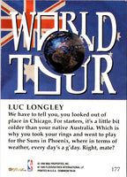 1999 SkyBox Dominion Luc Longley #177