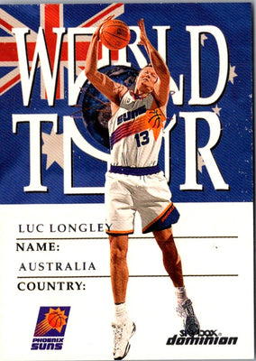 1999 SkyBox Dominion Luc Longley #177