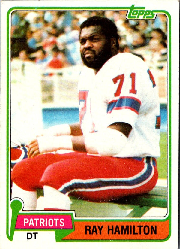 1981 Topps Ray Hamilton #396