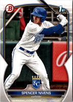 2023 Bowman Draft Spencer Nivens #BD-93 Rookie