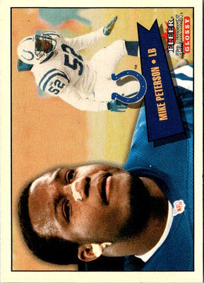 2001 Fleer Tradition Glossy Mike Peterson #60