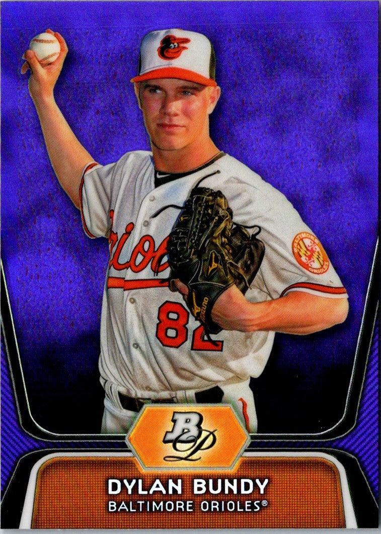 2012 Bowman Platinum Prospects Dylan Bundy