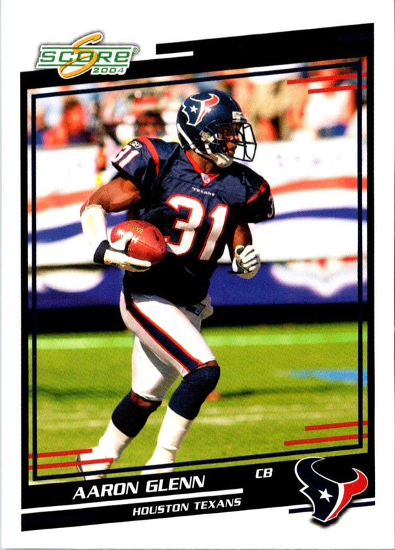 2004 Score Aaron Glenn #129