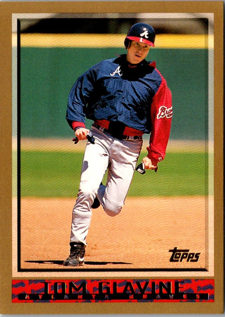 1998 Topps Minted in Cooperstown Tom Glavine