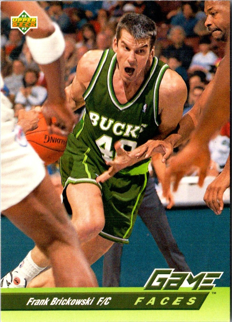 1992 Upper Deck Frank Brickowski