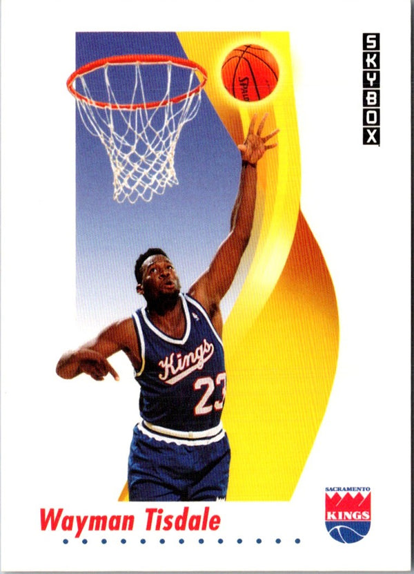 1991 SkyBox Wayman Tisdale #252