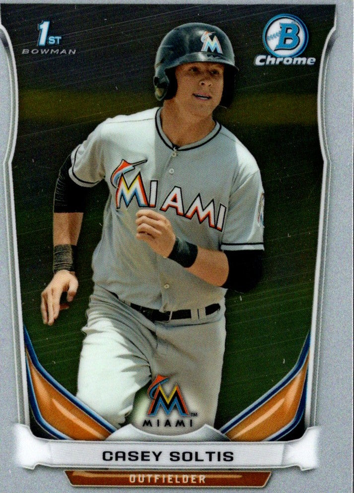 2014 Bowman Draft Picks & Prospects Chrome Casey Soltis