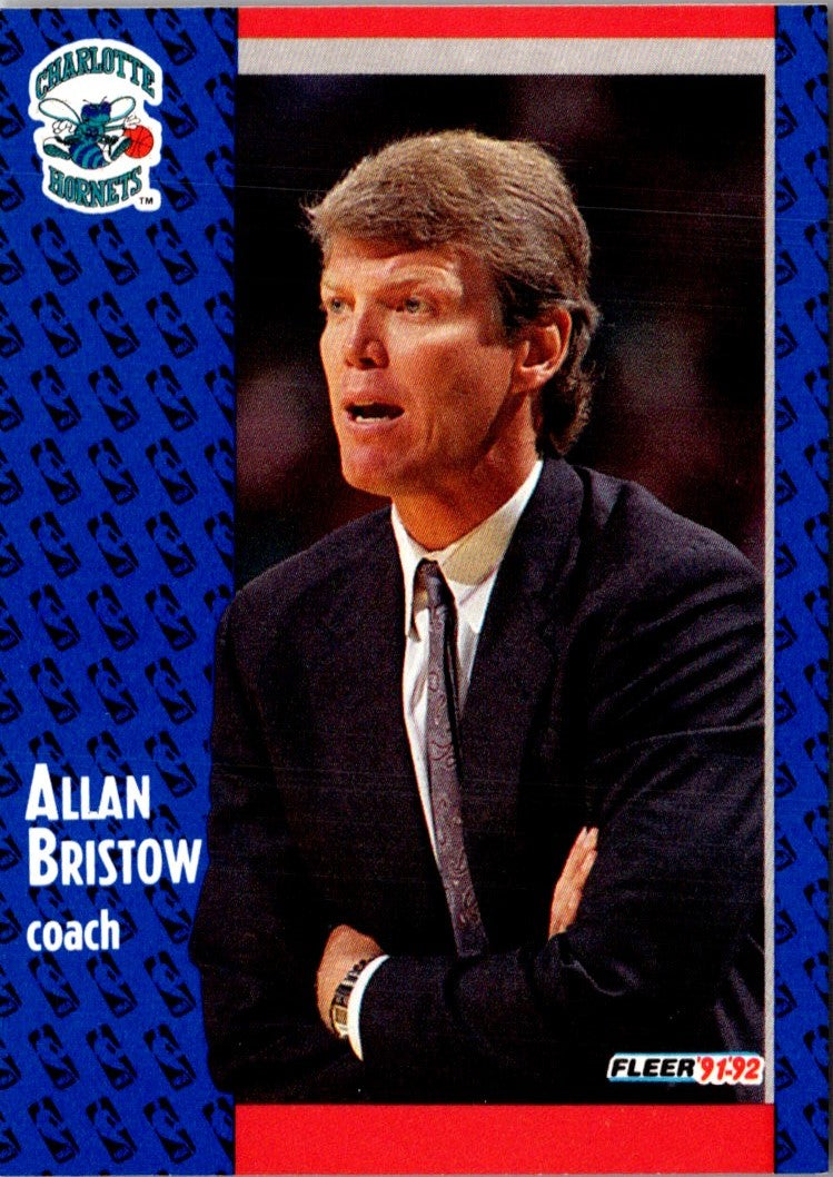 1991 Fleer Allan Bristow